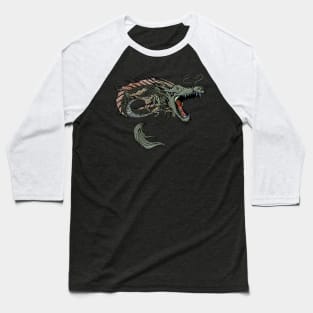 Angry asian dragon Baseball T-Shirt